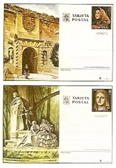 Sellos - España - Enteros Postales - Año 1978 - 117/18 - ** - Click en la imagen para cerrar