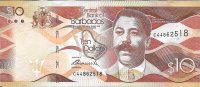 Billetes - America - Barbados - 75 - sc - 2013 - 10 dolares - num.ref: C44862518