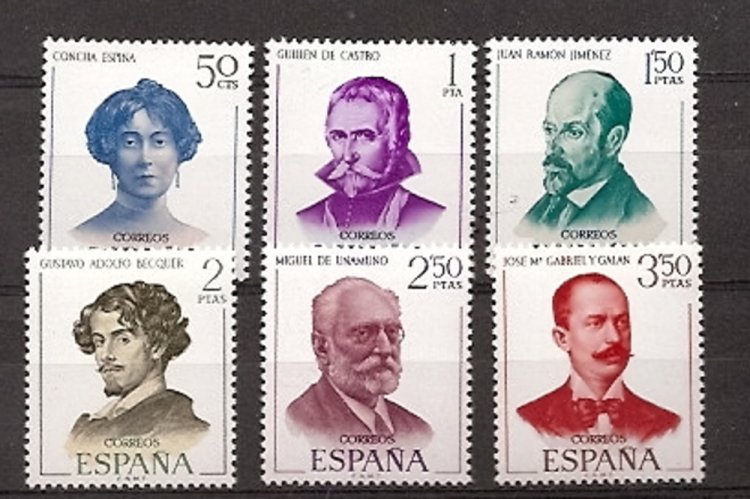 Sellos - Países - España - 2º Cent. (Series Completas) - Estado Español - 1970 - 1990/95 - ** - Click en la imagen para cerrar