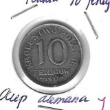 Monedas - Europa - Polonia - 6 - 1917 - 10 fenigow - Ocupacion Alemana