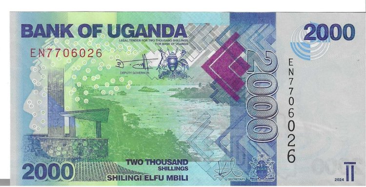 Billetes - Africa - Uganda - 40 - SC - 2024 - 2000 shillings - Num.ref: EN7706025 - Click en la imagen para cerrar