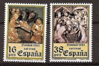 Sellos - Países - España - 2º Cent. (Series Completas) - Juan Carlos I - 1983 - 2729/30 - **