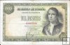 Billetes - EspaÃ±a - Estado EspaÃ±ol (1936 - 1975) - 1000 ptas - 514 - mbc- - 1949 - Num.ref: 03004239