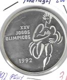 Monedas - Europa - Portugal - 662a - 1992 - 200 escudos - plata