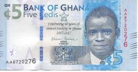 Billetes - Africa - Ghana - - S/C - 2017 - 5 Cedis - num ref:8720276