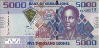 Billetes - Africa - Sierra leona - 032 - sc - Año 2010 - 5000 leones