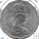 Monedas - Oceania - Australia - 68 - 1971 - 50 pences