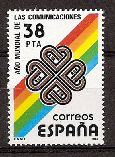 Sellos - Países - España - 2º Cent. (Series Completas) - Juan Carlos I - 1983 - 2709 - ** - Click en la imagen para cerrar