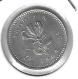 Monedas - Africa - Rhodesia - Nyasaland - 1 - 1964 - 5 ct