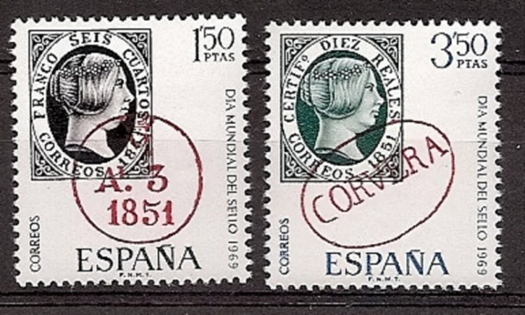 Sellos - Países - España - 2º Cent. (Series Completas) - Estado Español - 1969 - 1922/23 - ** - Click en la imagen para cerrar