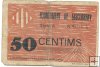 Billetes - EspaÃ±a - II RepÃºblica (1931 - 1939) - Locales - CataluÃ±a - 64 - 1937 - Gisclareny - 50 Ct - num ref:0064