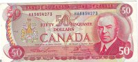 Billetes - America - Canada - 90 - mbc - 1975 - 50 dolares - num.ref: HA5854273