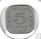 Monedas - Asia - Sri Lanka - 103 - 1910 - 5 ct - Ceylan