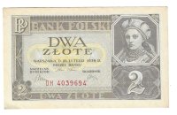 Billetes - Europa - Polonia - 76 - EBC+ - 1936 - 2 zloty - Num.ref: DH4039694