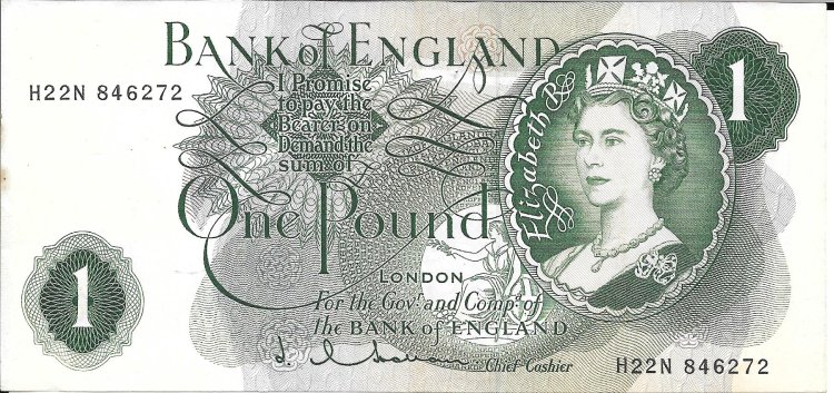 Billetes - Europa - Inglaterra - 374c - mbc+ - Pound - Num.ref: H22N846272 - Click en la imagen para cerrar