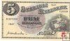 Billetes - Europa - Suecia - 33 - SC - 1947 - 5 coronas - Num.ref: 307039