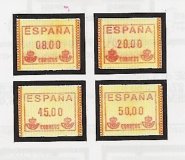 Sellos - Países - España - ATMs (sellos autom.val.variable) - 999 - 1989 - **