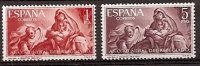 Sellos - Países - España - 2º Cent. (Series Completas) - Estado Español - 1961 - 1326/27 - **