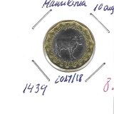 Monedas - Africa - Mauritania - 14 - 1434 - 10 ouguiya