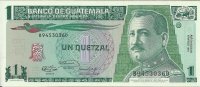 Billetes - America - Guatemala - 073 - sc - Año 1991 - 1 quetzal