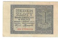 Billetes - Europa - Polonia - 99 - MBC - 1941 - zloty - Num.ref: BB2720480