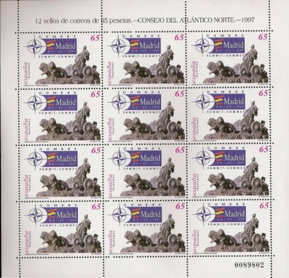 Sellos - Países - España - Minipliegos - 1997 (56) - ** - Click en la imagen para cerrar