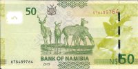 Billetes - Africa - Namibia - 13 - sc - 2019 - 50 dolares - num.ref: G78489764