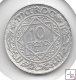 Monedas - Africa - Marruecos - 38 - 1352 - 10 francos - plata