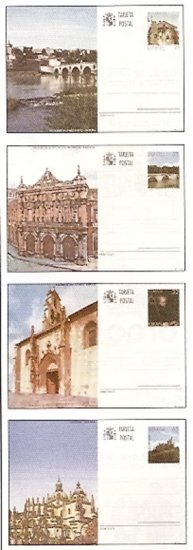 Sellos - España - Enteros Postales - Año 1997 - 163/66 - ** - Click en la imagen para cerrar