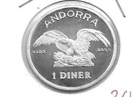 Monedas - Europa - Andorra - 66 - 1990 - diner