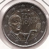 2€ - Francia - SC - Año 2010 - General De Gaulle