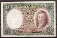 II República (1931 - 1939) - Banco de España - 374 - EBC - Año 1931 - 25 ptas - ref.3453291