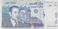 Billetes - Africa - Marruecos - 71 - MBC - 2002 - 200 dirham - Num.ref: 62455369