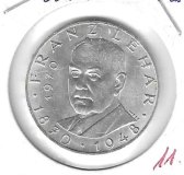 Monedas - Europa - Austria - 2907 - 1970 - 25 shilling - plata