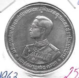 Monedas - Asia - Thailandia - 86 - 20 baht - plata