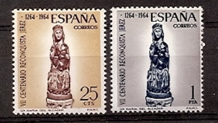 Sellos - Países - España - 2º Cent. (Series Completas) - Estado Español - 1964 - 1615/16 - ** - Click en la imagen para cerrar