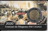 Monedas - Pruebas Numismáticas Cataluñaa - Año 2020 - Individual - Personajes