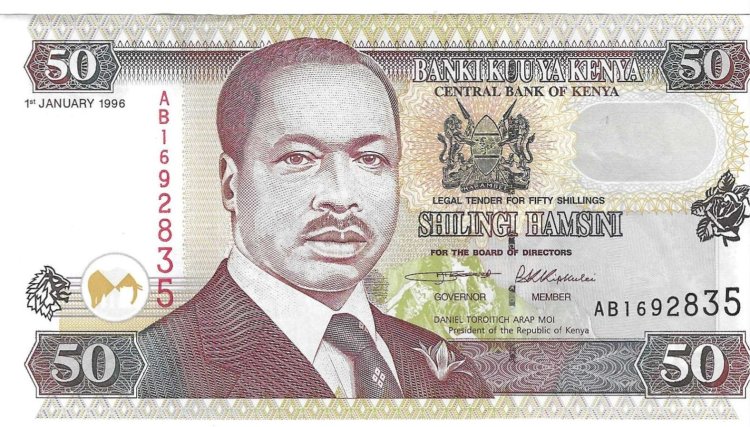 Billetes - Africa - Kenya - 25a - MBC - 1988 - 50 shilling - Num.ref: AB1692835 - Click en la imagen para cerrar