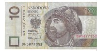 Billetes - Europa - Polonia - 173 - SC - 1994 - 10 zlotych - Num.ref: DH5877352