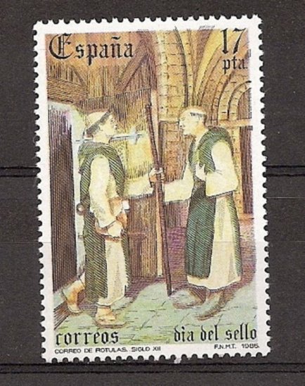 Sellos - Países - España - 2º Cent. (Series Completas) - Juan Carlos I - 1985 - 2810 - ** - Click en la imagen para cerrar