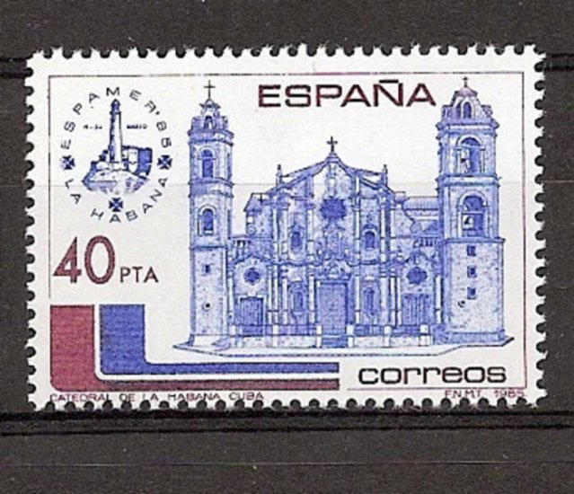 Sellos - Países - España - 2º Cent. (Series Completas) - Juan Carlos I - 1985 - 2782 - ** - Click en la imagen para cerrar