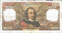 Billetes - Europa - Francia - 149e - bc - Año 15/5/1975 - 100 francos - ref: 46056