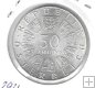 Monedas - Europa - Austria - 2921 - 1974 - 50 shillings - plata