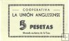 Monedas - Fichas Cooperativas y vales - - Cooperativa La Union Anglesense - sello - 5 ptas