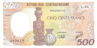 Billetes - Africa - Republica Centroafricana - 14d - SC - 1987 - 500 francos - Num.ref: 085299410