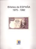 Material - Hojas album billetes España - Juan Carlos I (1975 - 1992)