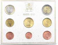 Monedas - Euros - Estuches Oficiales - Vaticano - - FDC - 2020 - Coleccion 8 monedas