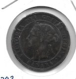 Monedas - America - Canada - 7 - 1893 - ct