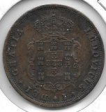 Monedas - Europa - Portugal - 5/B - Año 1874 - 5 Ris