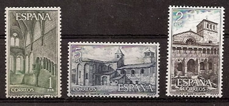 Sellos - Países - España - 2º Cent. (Series Completas) - Estado Español - 1964 - 1563/65 - ** - Click en la imagen para cerrar